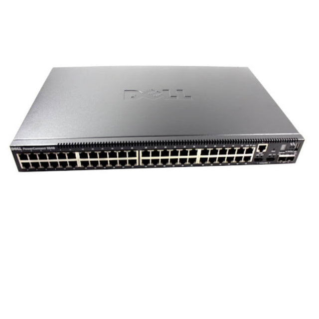 GDTPK - Dell PowerConnect 5548 48 x Ports 10/100/1000Base-T + 2 x Ports SFP+ Layer3 Managed Rack-Mountable Gigabit Ethernet Stackable Network Switch