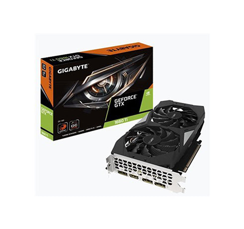 Ultra Durable VGA GeForce GTX 1660 Ti Graphic Card 1800MHz Core 6GB GDDR6 PCI Express 3.0 x16