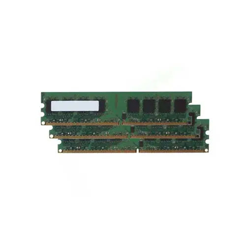 GW350AV - HP 3GB Kit (3x 1GB) DDR2-800MHz PC2-6400 Non-ECC Unbuffered CL6 240-Pin UDIMM 1.8V Single Rank Memory Module