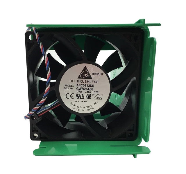 GW569 Dell 92x92x38mm 12V CPU Cooling Fan