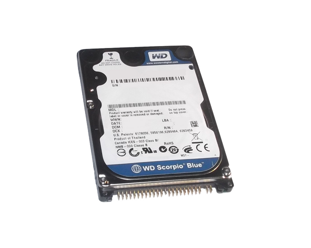 HD-WD80BVE - Western Digital Scorpio Blue 80GB 5400RPM ATA-100 8MB Cache 2.5-Inch Hard Drive