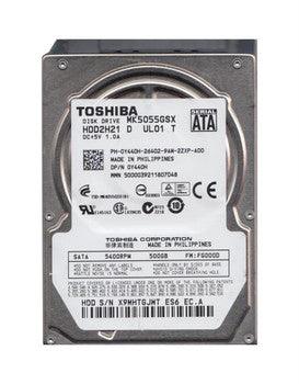 Toshiba - HDD2H21D - 500GB 5400RPM SATA 3.0 Gbps 2.5 8MB Cache Hard Drive"