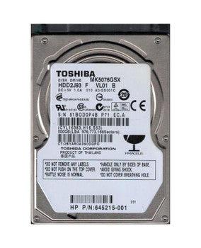 Toshiba - HDD2J93F - 500GB 5400RPM SATA 3.0 Gbps 2.5 8MB Cache Hard Drive"