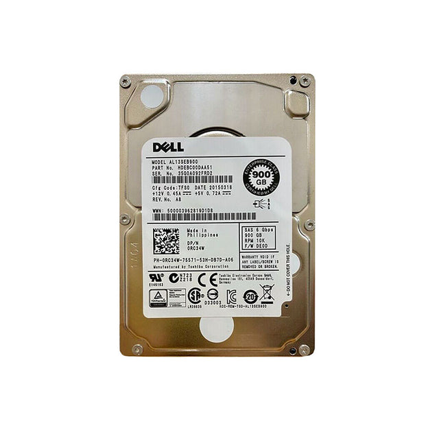 HDEBC00DAA51 - Toshiba 600GB 10000RPM SAS 6Gb/s 2.5-Inch Hard Drive