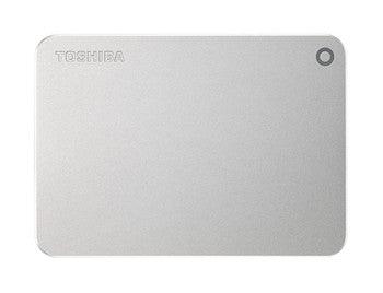 Toshiba - HDTW120XCMCA - Canvio Premium 2TB USB 3.0 Portable External Hard Drive (Silver) for Mac