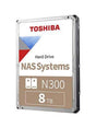 Toshiba - HDWG180XZSTA - N300 Series 8TB 7200RPM SATA 6Gbps 256MB Cache 3.5-inch Internal Hard Drive