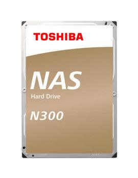 Toshiba - HDWN180YZSTA - 8TB 7200RPM SATA 6.0 Gbps 3.5 128MB Cache N300 Hard Drive"