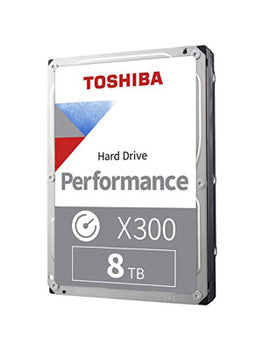 Toshiba - HDWR180XZSTA - X300 Series 8TB 7200RPM SATA 6Gbps 256MB Cache 3.5-inch Internal Hard Drive