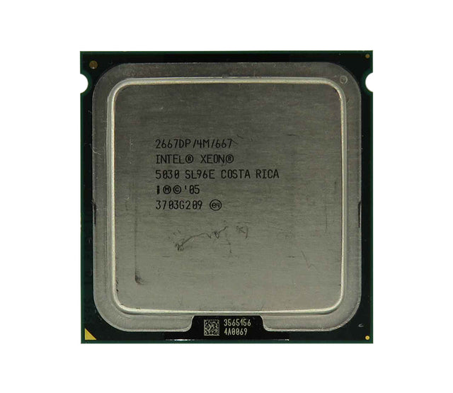 2.66GHz 667MHz FSB 4MB L2 Cache Socket PLGA771 Intel Xeon 5030 Dual-core 2 Core Processor