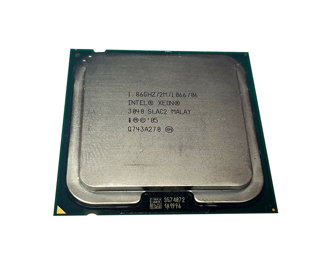 HH80557KH0362M - Intel Xeon Dual Core 3040 1.86GHz 2MB L2 Cache 1066MHz FSB Socket LGA-775 and PLGA-775 65NM 65W Processor