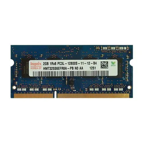 HMT325S6EFR8A-PBN0-AA - Hynix 2GB PC3-12800 DDR3-1600MHz non-ECC Unbuffered CL11 SoDIMM 1.35V Single-Rank Memory Module