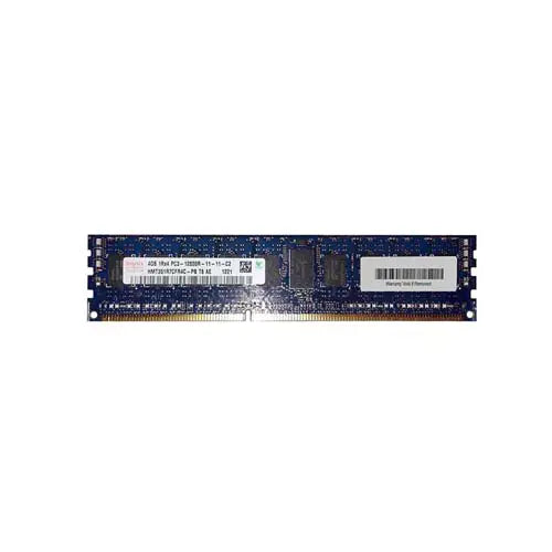 HMT351R7CFR4C-PBT8-AE - Hynix 4GB DDR3-1600MHz PC3-12800 ECC Registered CL11 240-Pin RDIMM 1.5V Single Rank Memory Module