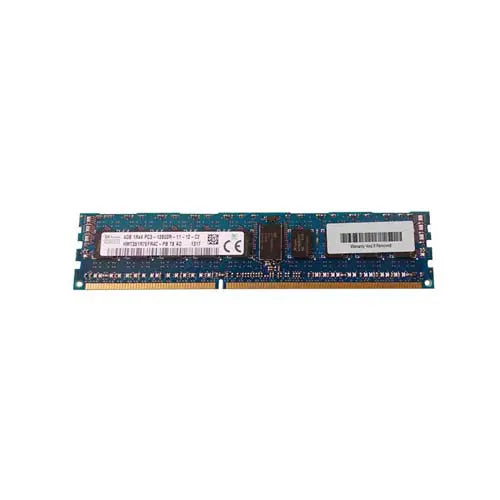 HMT351R7EFR4C-PBT8-AD - Hynix 4GB DDR3-1600MHz PC3-12800 ECC Registered CL11 240-Pin RDIMM 1.5V Single Rank Memory Module