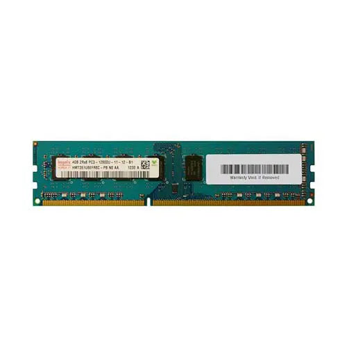 HMT351U6EFR8C-PBN0-AA - Hynix 4GB DDR3-1600MHz PC3-12800 Non-ECC Unbuffered CL11 240-Pin UDIMM 1.5V Dual Rank Memory Module