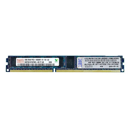 HMT351V7AFR8C-H9 Hynix 4GB DDR3-1333MHz PC3-10600 ECC Registered VLP RDIMM CL9 2Rx8 1.5V 240-Pin Memory Module