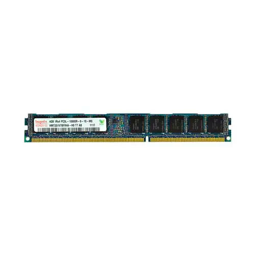 HMT351V7BFR4A-H9T7-AB - Hynix 4GB PC3-10600 DDR3-1333MHz ECC Registered CL9 RDIMM 1.35V VLP Single-Rank Memory Module