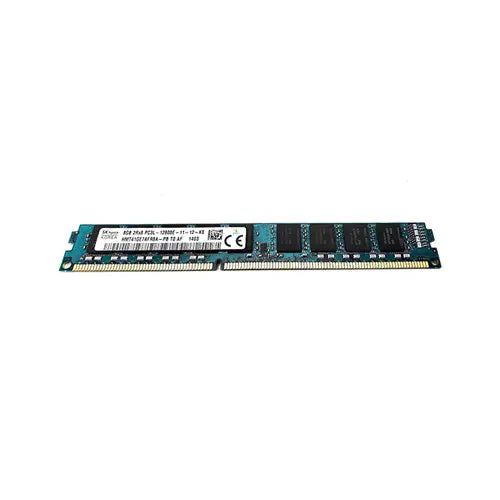 HMT41GE7AFR8A-PB - Hynix 8GB DDR3-1600MHz PC3-12800 ECC Unbuffered CL11 240-Pin DIMM 1.35V Low Voltage Very Low Profile (VLP) Dual Rank Memory Module
