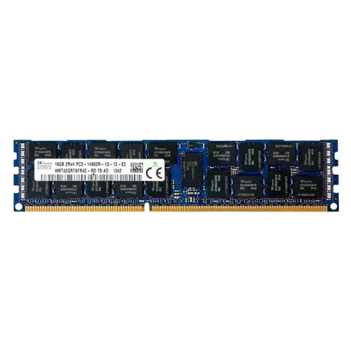 HMT42GR7AFR4C-RD Hynix 16GB DDR3-1866MHz PC3-14900 ECC Registered RDIMM CL13 2Rx4 1.5V 240-Pin Memory Module