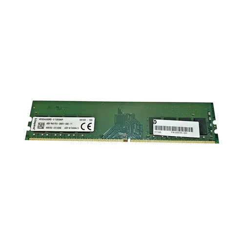 HP26D4U9S8MD-8 - Kingston 8GB DDR4-2666MHz PC4-21300 non-ECC Unbuffered CL19 288-Pin DIMM 1.2V Single Rank Memory Module