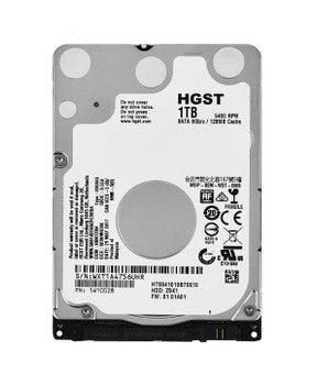 Hitachi - HTS541010B7E610 - HGST Travelstar Z5K1 1TB 5400RPM SATA 6Gbps (512e) 128MB Cache 2.5-inch Internal Hard Drive