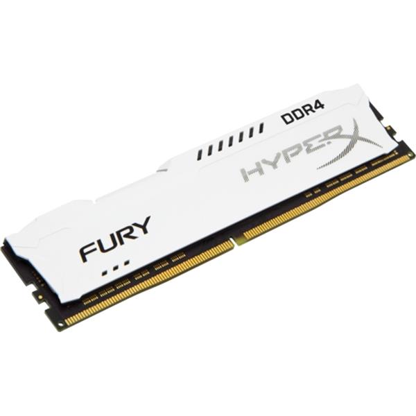 HX424C15FW/16 Kingston HyperX FURY White 16GB PC4-19200 DDR4-2400Mhz non-ECC Unbuffered CL15 (15-15-15) 288-Pin DIMM 1.2V Memory Module