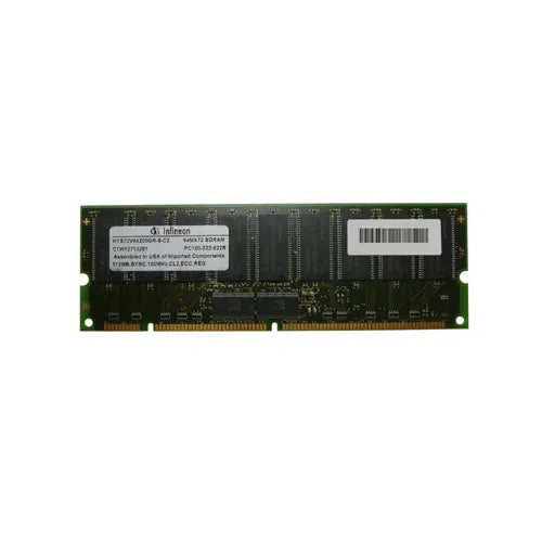 HYS72V64200GR-8-C2 - Infineon 512MB 100MHz PC100 ECC Registered CL2 168-Pin DIMM Memory Module