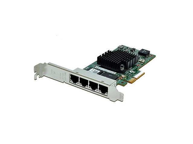 I350F4 - Intel I350-F4 1000Base-SX Quad Port PCI Express x4 Ethernet Server Adapter