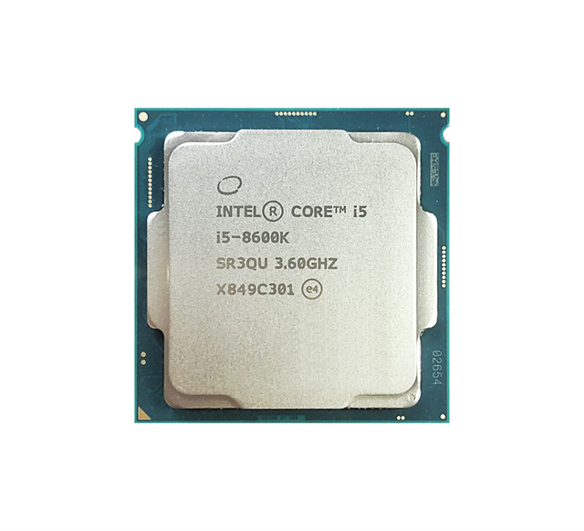 I5-8600K - Intel Core i5-8600K Hexa-core (6 Core) 3.60GHz 8.00GT/s 9MB L3 Cache Socket FCLGA1151 Processor