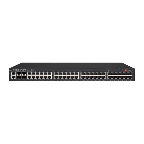 ICX6430-48P Brocade ICX 6430 48 x Ports 1000Base-T RJ-45 + 4 x Ports SFP Layer 2 Managed Gigabit Ethernet Switch