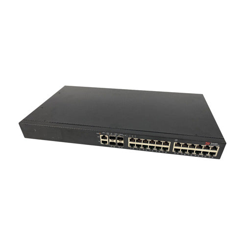 ICX6450-24 Brocade ICX 6450 24 x Ports 1000Base-T + 2 x Ports SFP+ + 2 x Port SFP+ uplink Layer 3 Manageable Gigabit Ethernet Switch