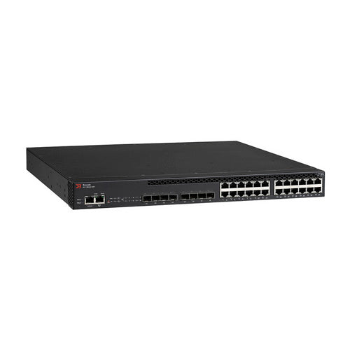 ICX6610-24-I Brocade ICX 6610 24 x Ports 1000Base-T RJ-45 + 8 x Ports SFP+ + 4 x Ports QSFP Layer 3 Manageable Gigabit Ethernet Switch