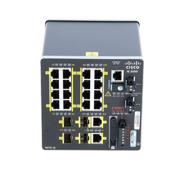 IE-2000-16TC-GL-RF - Cisco Industrial Ethernet 2000 16P RJ-45 L3 Switch