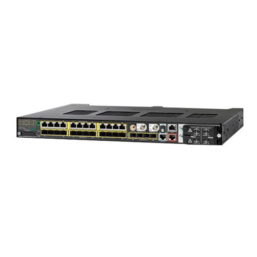 IE-5000-16S12P Cisco 5000 16 x Ports PoE+ 10/100/1000Base-T + 12 x Ports 1000Base-X + 4 x SFP Ports 1GBase-X Layer 3 Managed 1U Rack-mountable Gigabit Ethernet Network Switch