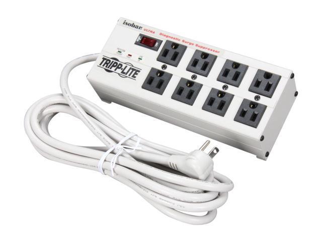 ISOBAR8ULTRA Tripp Lite Isobar 8 Outlets Surge Suppressor Receptacles: 8 x NEMA 5-15R 3840J