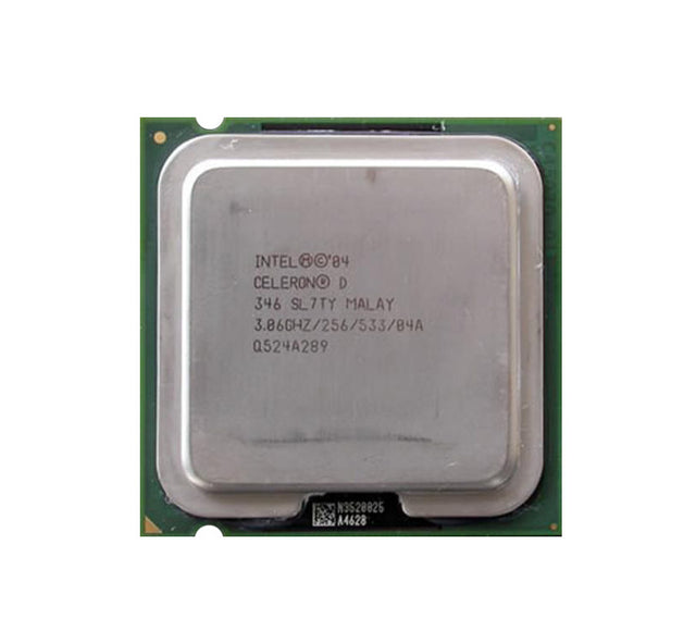 0RP358 - Dell 3.06GHz 533MHz FSB 256KB L2 Cache Socket LGA775 Intel Celeron D 346 Single-core (1 Core) Processor