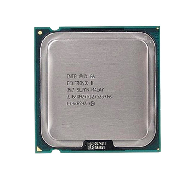 CT592 - Dell 3.06GHz 533MHz FSB 512KB L2 Cache Socket PLGA775 Intel Celeron D 347 Single-core (1 Core) Processor