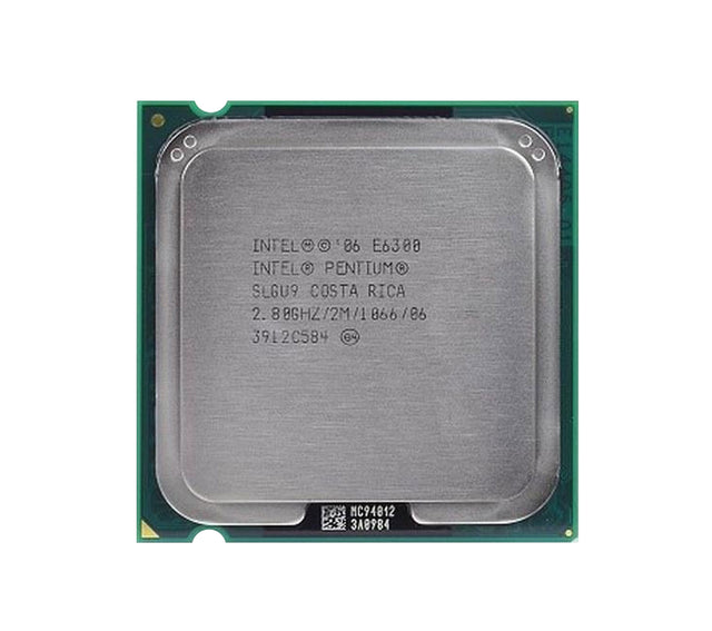0DU362 - Dell 1.86GHz 1066MHz FSB 2MB L2 Cache Socket PLGA775 Intel Core 2 Duo E6300 Dual-core (2 Core) Processor