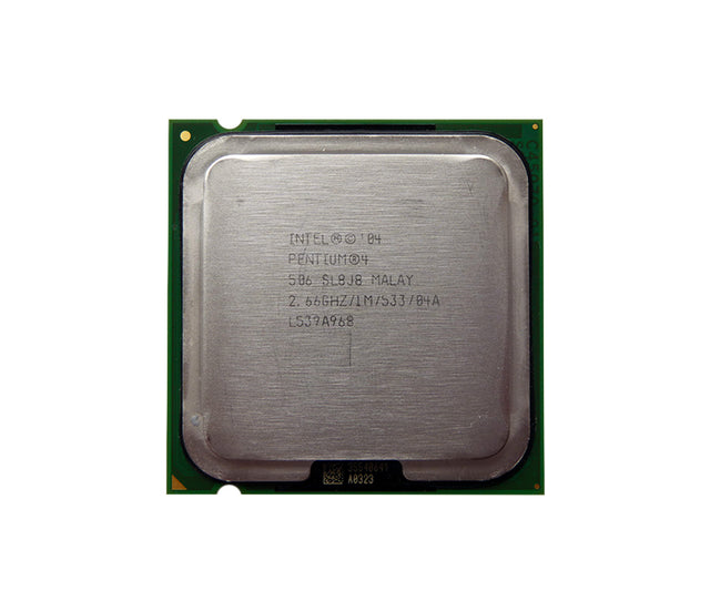 0UY272 - Dell 2.66GHz 533MHz FSB 1MB L2 Cache Socket PLGA775 Intel Pentium 4 506 Single-core (1 Core) Processor