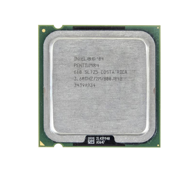 0W8405 - Dell 3.60GHz 800MHz FSB 2MB L2 Cache Socket PLGA775 Intel Pentium 4 660 Single-core (1 Core) Processor