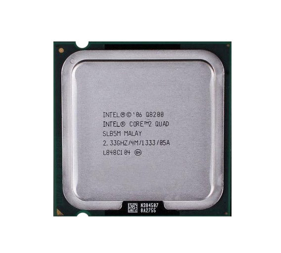 0W529G - Dell 2.33GHz 1333MHz FSB 4MB L2 Cache Socket LGA775 Intel Core 2 Quad Q8200 Quad-core (4 Core) Processor