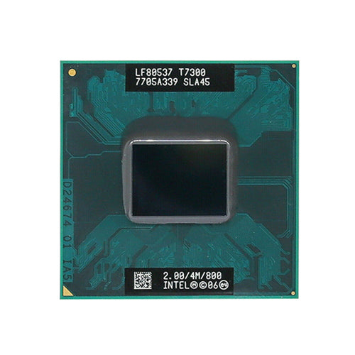 KX726 Dell 2.00GHz 800MHz FSB 4MB L2 Cache Socket PGA478 Intel Core 2 Duo T7300 Dual-Core Processor