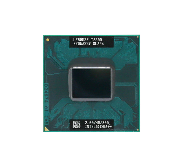 0D823C - Dell 2.00GHz 800MHz FSB 4MB L2 Cache Socket PPGA478 Intel Core 2 Duo T7300 Dual-core (2 Core) Processor
