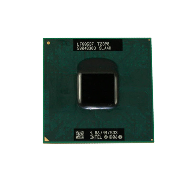 J075D - Dell 1.86GHz 533MHz FSB 1MB L2 Cache Intel Pentium T2390 Dual Core Mobile Processor