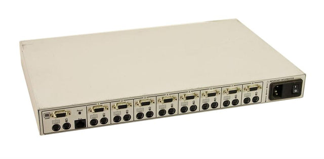 J1497A HP 8-Port Console KVM Connect up to 8 Computers to a Single Monitor Keyboard and Mouse (Refurbished)