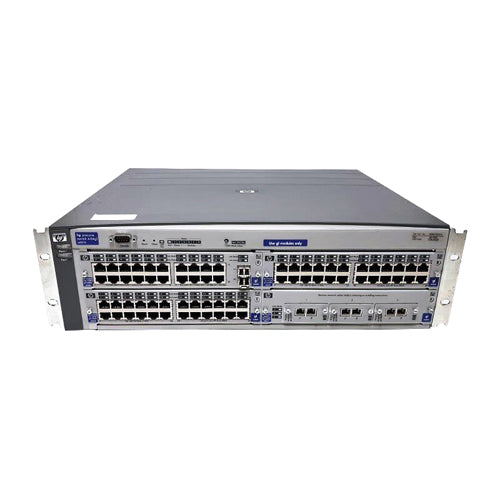 J4887-69001 HP ProCurve 4100GL Series 4104GL 4 x Slots Layer 3 3U Rack-mountable Modular Network Switch Chassis