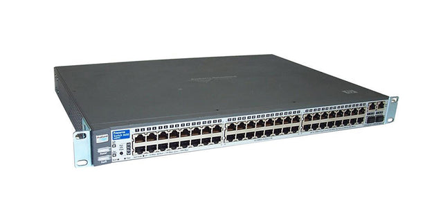 ProCurve 2600 Series 2650 48 x RJ-45 Ports 10/100Base-TX + 2 x RJ-45 GE Ports + 2 x SFP mini-GBIC Ports Layer 3 Managed 1U Rack-mountable Stackable Fast Ethernet Network Switch