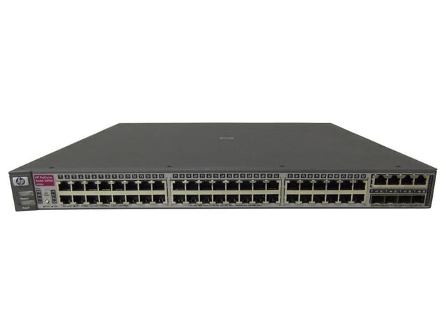 HP ProCurve 3400CL-48G 48 x RJ-45 Ports 10/100/1000Base-T + 4 x Shared SFP Ports Layer3 Managed Rack-mountable Gigabit Ethernet Network Switch