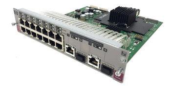HP - J4907A-ABA - ProCurve 16-Ports 10/100/1000Base-T RJ-45 Auto-sensing Ethernet Switch Expansion Module with 2x SFP Ports