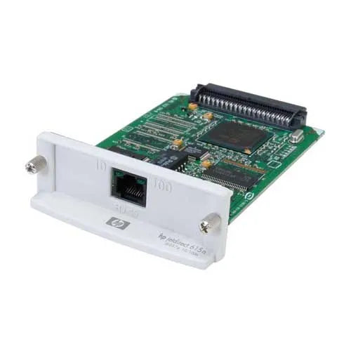 J6057AR HP JetDirect 615N 1-Port 10/100Base-TX Fast Ethernet Print Server Internal Card
