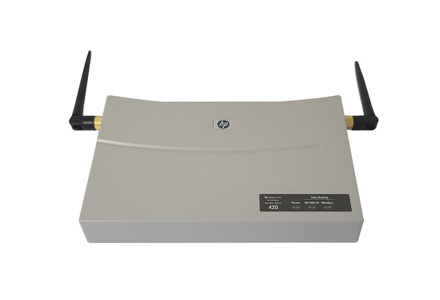 ProCurve 420 IEEE 802.11b/g 2.4GHz 54Mbit/s 1 x Port 10/100Base-TX 2 x External Antennas Wireless Access Point